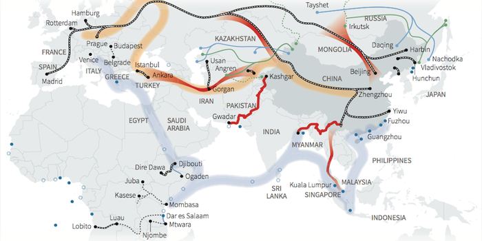 Beijing's evolving ambitions in international trade and industrial policy materialises in Belt and Road Initiative